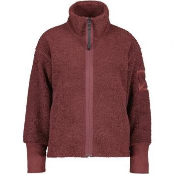 Pile Didriksons Mella rosso full-zip