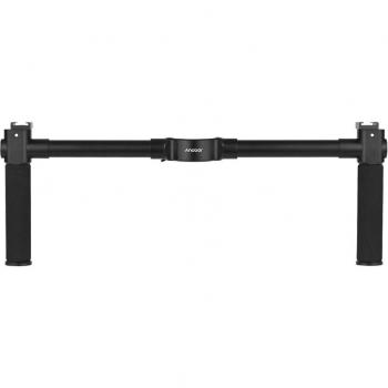 Double Poignée en Aluminium pour Stabilisateur de Cardan Zhiyun Crane 2