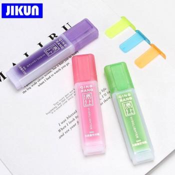 JIKUN 3er Hochkapazitäts-Textmarker für Schüler