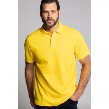 Maglia polo basic gialla, Uomo, Taglia XXL, JP1880