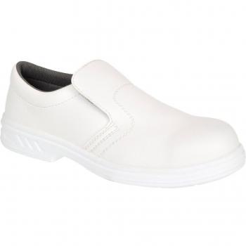 Portwest Occupational Slip On Shoes White Size 6