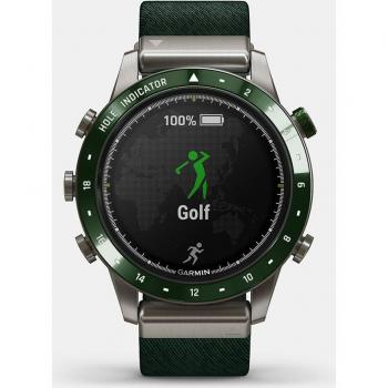 Garmin Smartwatch MARQ Golfer Gen 2 Textil Grün