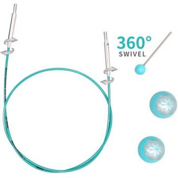 Cable Rotativo Mindful de KNITTER'S PRIDE – Puntas Modulares