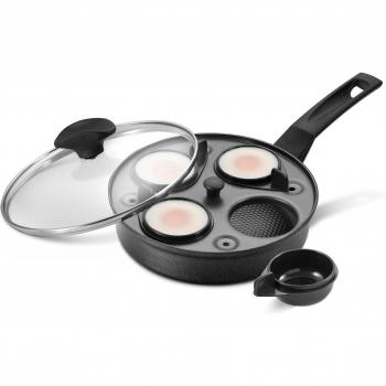 Prestige 9x Tougher Non-Stick Breakfast Station, 18cm Black