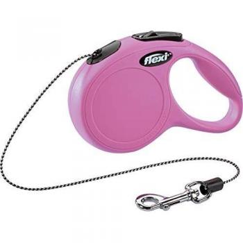 Flexi New Classic Retractable Lead, Pink, X-Small