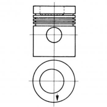 Cilindro KOLBENSCHMIDT 93882600