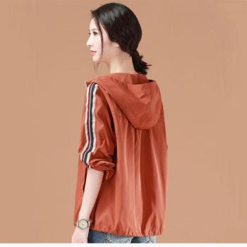 2022 Spring Autumn Women's Loose Hooded Baseball Jacket