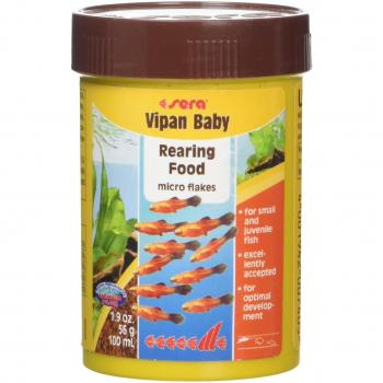 Sera Vipan Baby 100 ml – Mangime a Fiocchi per Pesci Ornamentali
