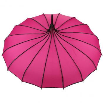 Parapluie Fête Vintage UV Rose