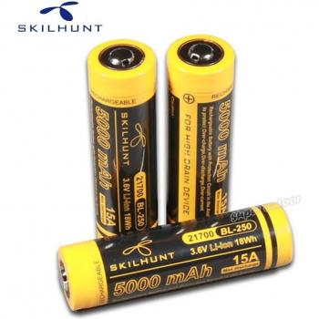 SKILHUNT 5000mAh Rechargeable 21700 Battery BL-250
