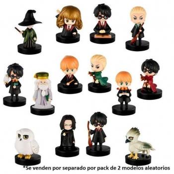 Figuras con sello Harry Potter S2 pack 2 caja ventana 5cm aleatorio