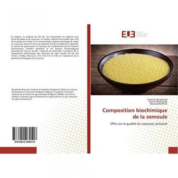 Benahmed, Nassima: Composition biochimique de la semoule