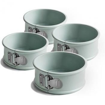 Harbour Blue Carbon Steel Mini Cake Mold Collection