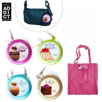 Totally Addict sh1350/48 Gourmandise Bolsa Plegable de plástico Azul