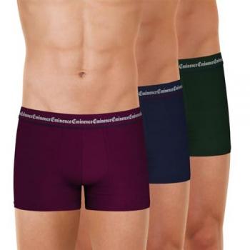 Lot de 3 boxers Business en coton pour homme