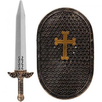 Escudo y Espada KidBB King 50 cm x 32 cm
