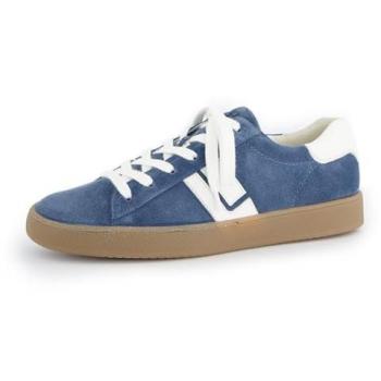PAUL GREEN Damen Sneaker Veloursleder Blau Größe 5.5
