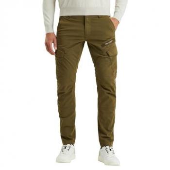 Nordrop Stretch Twill Cargohose PME LEGEND – Herren – 42/36 – Olive Night – Sticklogo