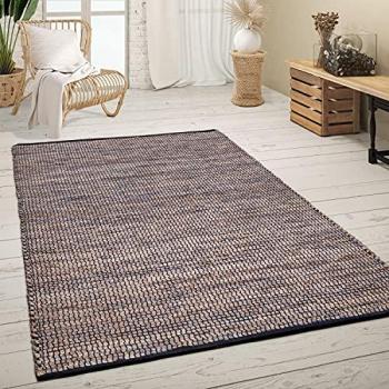 Tapis Jute Ethnique 160x230 cm Fait Main