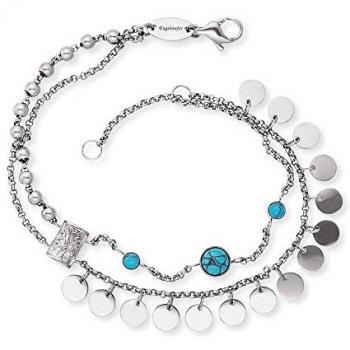 Engelsrufer Silber & Edelstahl Kombiarmband für Frauen
