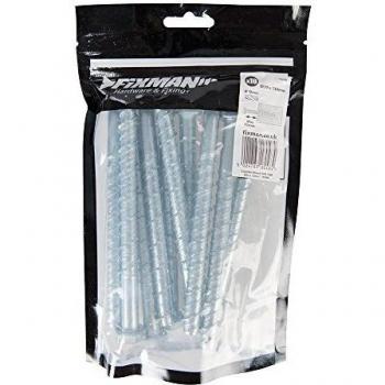 Fixman 764399 Masonry Bolts M10 x 130 mm Pack of 10