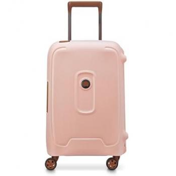Maleta Delsey Paris Moncey 4 ruedas 55 cm color rosa