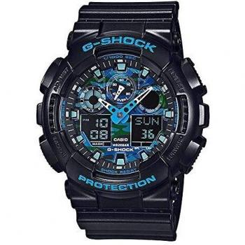 GA‑100CB‑1AER – Casio G‑Shock Herrenuhr, analog/digital, Quarz, Resinarmband
