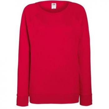Sudadera Blanca de Manga Raglán para Mujer