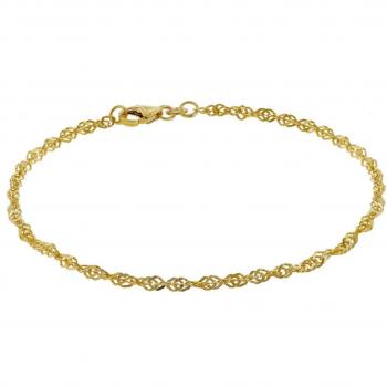 Trendor 333 Gold Armband für Damen 2,4 mm