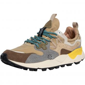 Flower Mountain Men’s Cork‑Insole Rainbow Sneakers