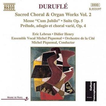 Œuvres choral sacrées – Œuvres d’orgue volume 2