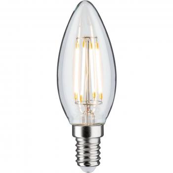 Paulmann Dimmable LED Filament Candle Bulb E14 4.8W 2700K Clear Glass