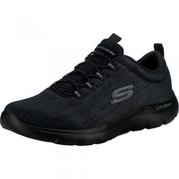Zapatillas de Rendimiento Skechers Summints L Negro, Diseñadas para Hombres