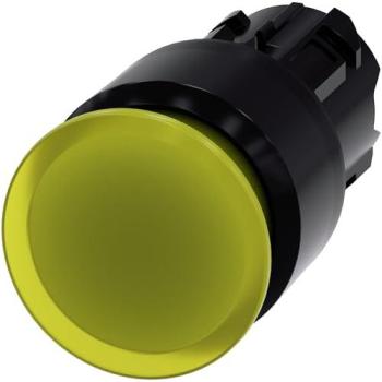 Mushroom‑Style Yellow Push Button Actuator (3SU1001-1AA30-0AA0)