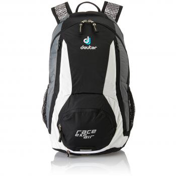 Deuter Herren Trekkingrucksack Race Exp Air – 15 L, Schwarz-Weiß
