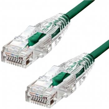 Cable RJ‑45 ProXtend Ultra Slim 5 m – Cat 6, Non-halogène, Vert