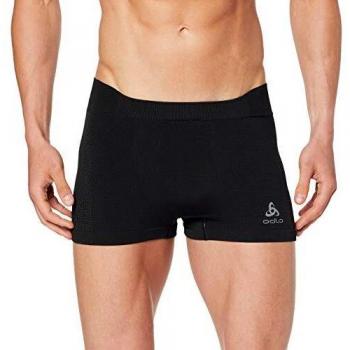 Odlo Suw Performance Warm Unterhose Boxer Herren Schwarz/Beton Grau Größe S 2018