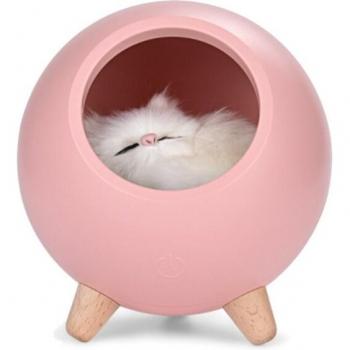 Dimmable Cat House Bluetooth Speaker Lamp
