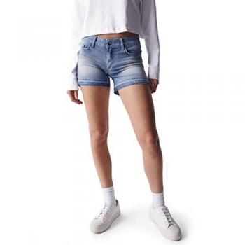 Salsa Shorts aus Jeans 125650 Blau Regular Fit