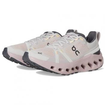 ON Trail Cloudsurfer Zilver/Mauve Dames Sneaker Crème 3WE10103161 40.5