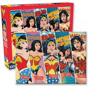 Rompecabezas de 1000 piezas de la línea de tiempo de DC Comics Wonder Woman