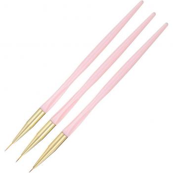 Juego de 3 herramientas para arte en uñas