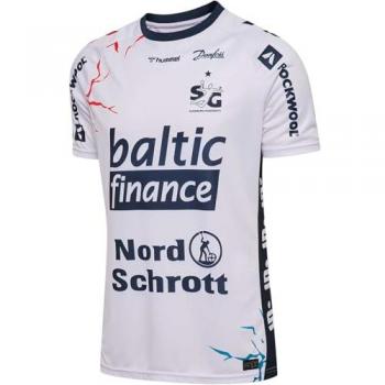 SG F‑Handewitt Herren Auswärtsjersey 25/26 – Hummel, Weiß (XL)