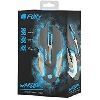 Souris de Jeu Fury Warrior 3200 DPI Noir