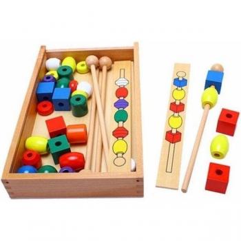 Montessori Beads voor Beeldconstructie