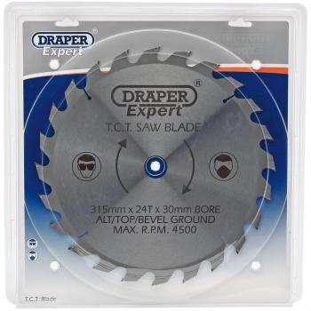 Draper 315mm x 30mm TCT Saw Blade (24T) – 9496