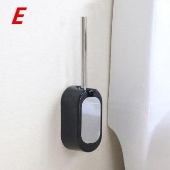 Escobilla de baño de lujo con soporte de pared