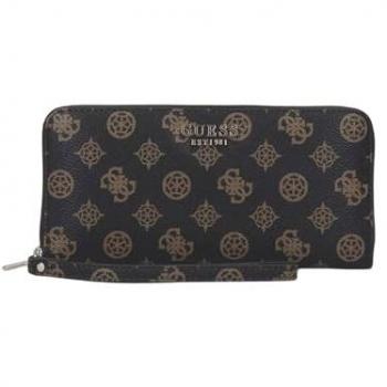Cartera Grande Guess Laurel para Mujer Color Café