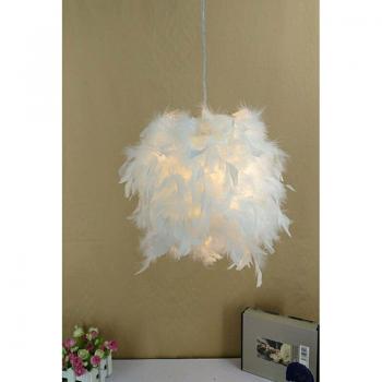 AXHUP Romantic Feather Ceiling Light
