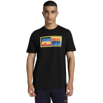 Camiseta Puma T-Shirt Masculina Preta